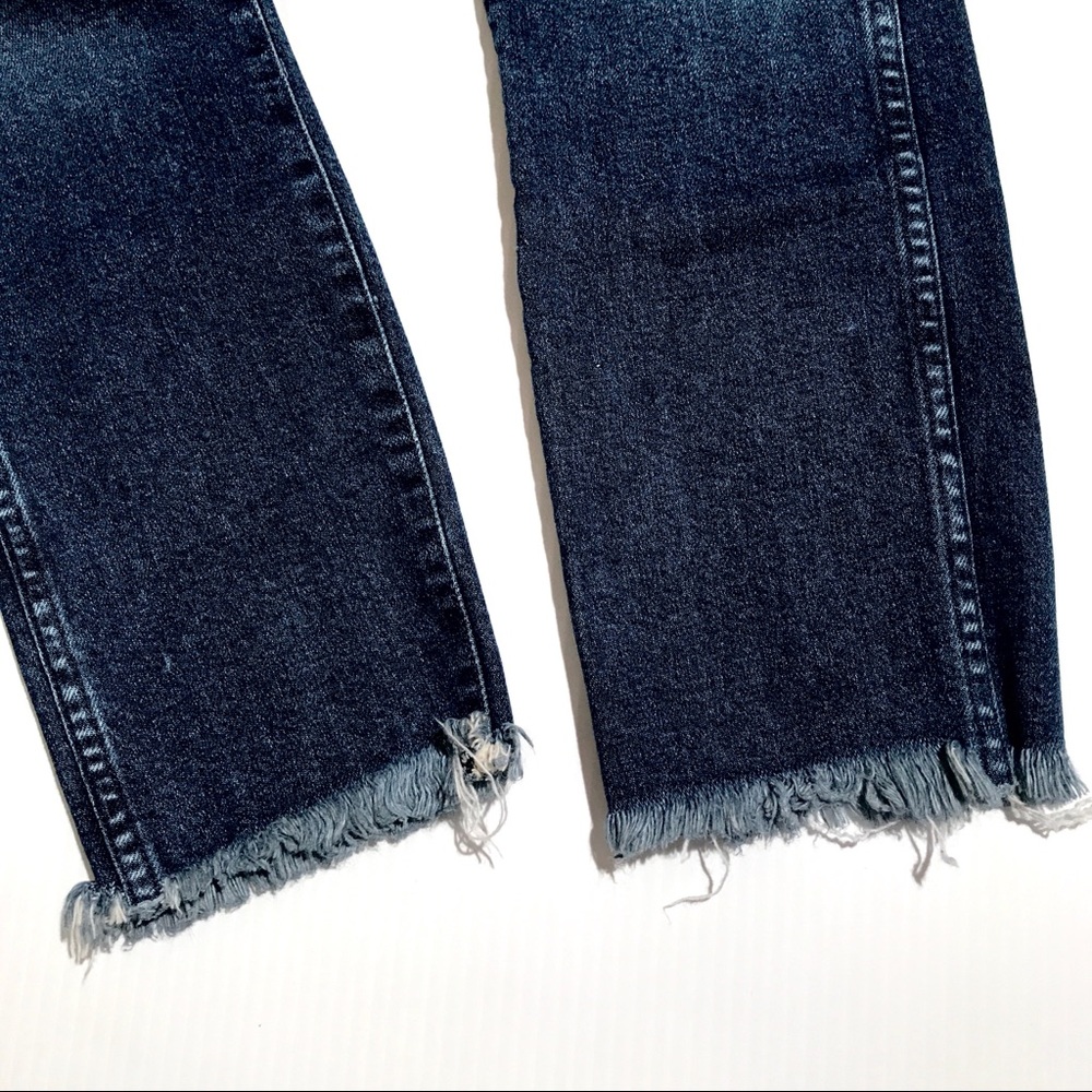 3x1 NYC | straight authentic crop raw hem jeans - Picture 7 of 8